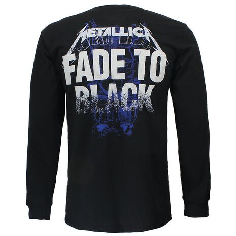 Band Merchandise Metallica Fade To Black Langarm-T-Shirt – Offizielles Merchandise-Produkt