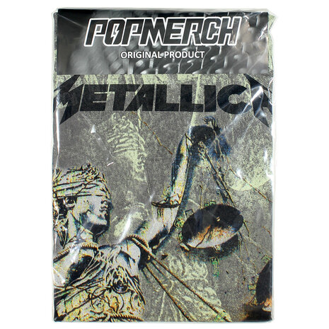 Band Merchandise Metallica und Justice For All Neon All Over Print T-Shirt – Offizielles Merchandise