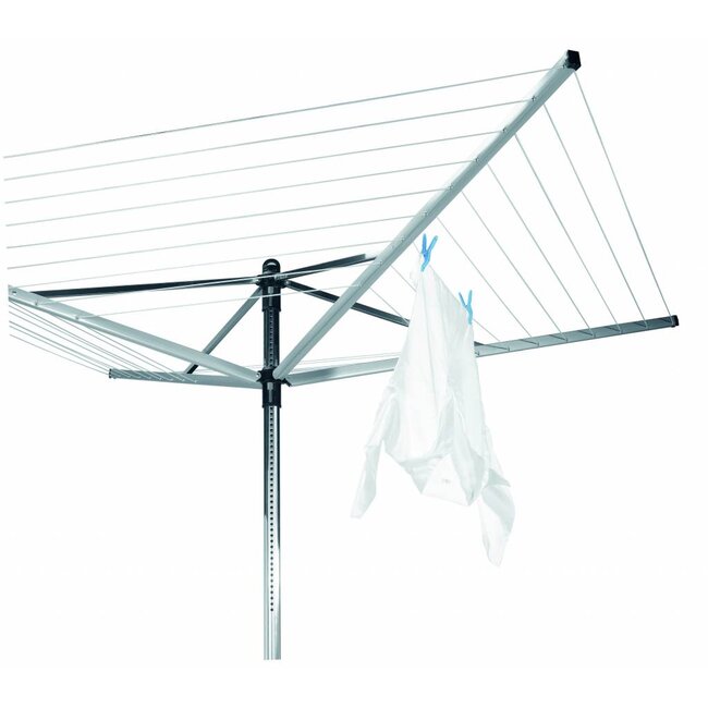 Brabantia Droogmolen Lift-O-Matic - inclusief metalen grondanker - 50meter drooglengte