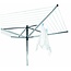 Brabantia Droogmolen Lift-O-Matic - inclusief metalen grondanker - 50meter drooglengte