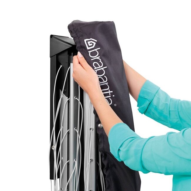 Brabantia Wanddroger Wallfix - incl. beschermhoes - 24m