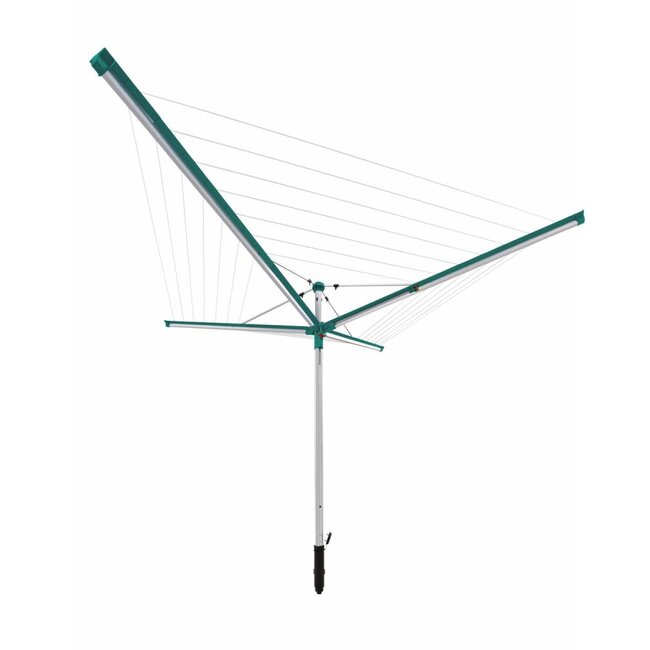 Leifheit Droogmolen Linomatic 600 Deluxe - incl. betonanker en beschermhoes - 60m