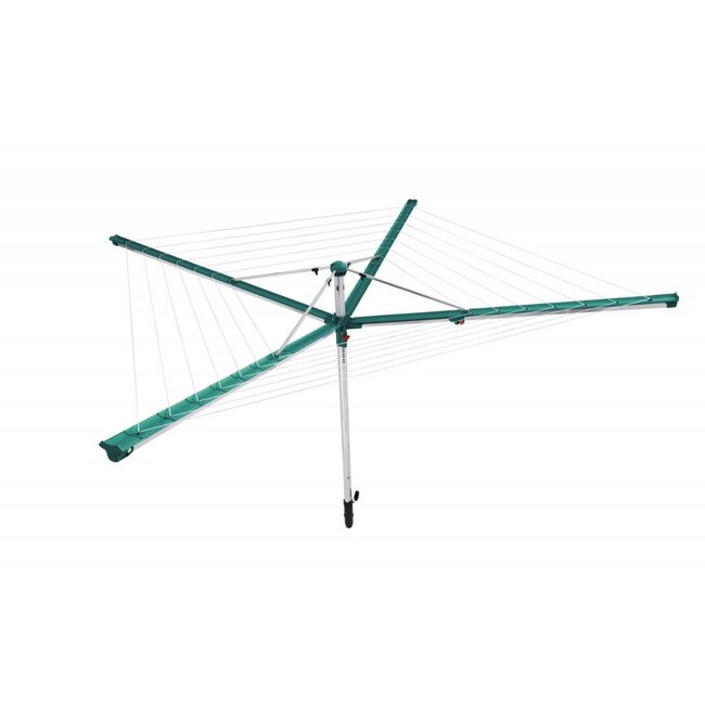 Leifheit Droogmolen Linomatic 600 Deluxe - incl. betonanker en beschermhoes - 60m