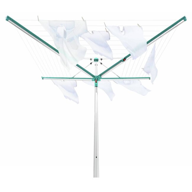 Leifheit Droogmolen Linomatic 600 Deluxe - incl. betonanker en beschermhoes - 60m