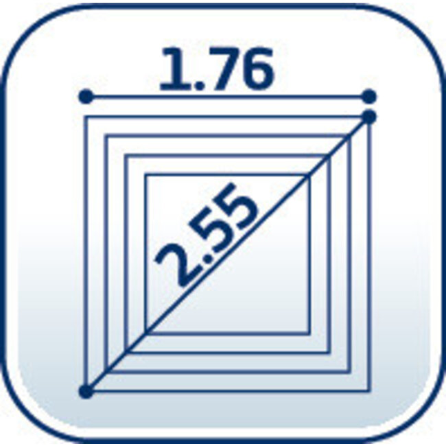 Leifheit Droogmolen Linolift 500 - incl. betonanker en beschermhoes - 50m
