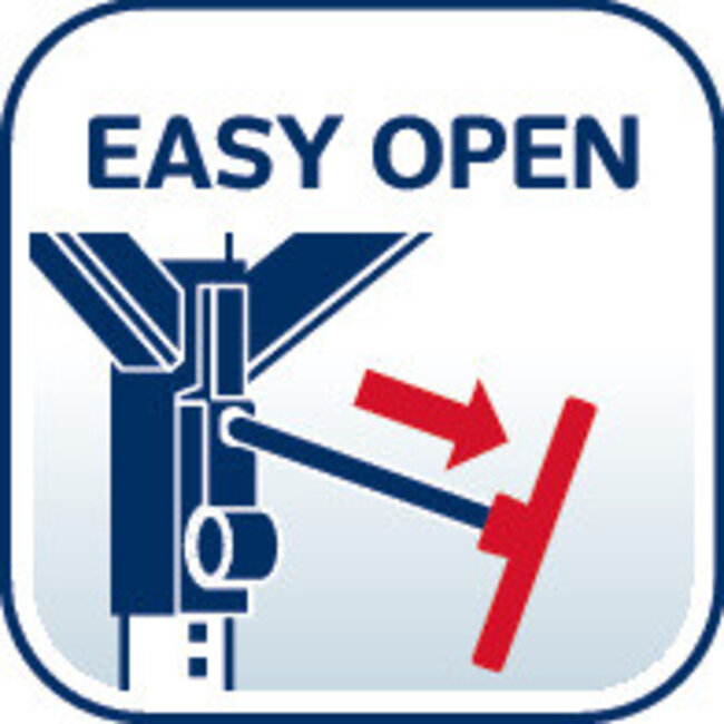 Leifheit Droogmolen Linolift 500 - incl. betonanker en beschermhoes - 50m