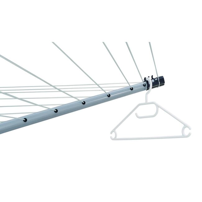 Leifheit  Droogmolen Linopush 500 - incl. betonanker en beschermhoes - 50m