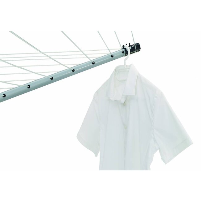 Leifheit  Droogmolen Linopush 500 - incl. betonanker en beschermhoes - 50m