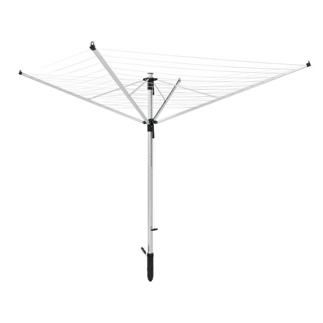 Leifheit Droogmolen Linolift 600 Quickstart - incl. grondanker en beschermhoes - 60m