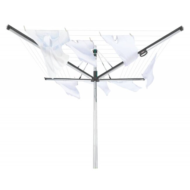 Leifheit Droogmolen Linomatic 500 Plus - incl. betonanker - Antraciet - 50m