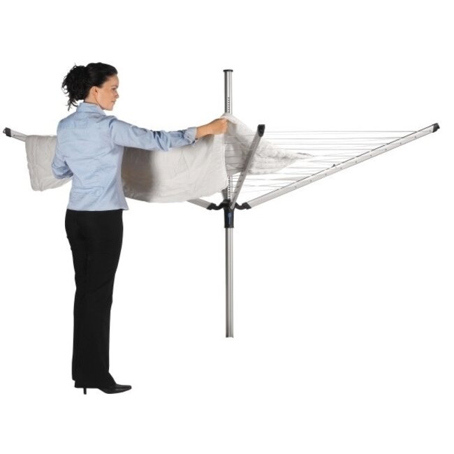 Brabantia Brabantia Droogmolen Lift-O-Matic Advance - 50m - incl. grondanker, beschermhoes en wasknijpertasje