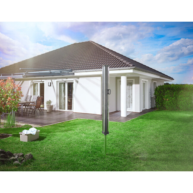 Leifheit Droogmolen Linomatic 600 Plus - incl. betonanker - Antraciet - 60m