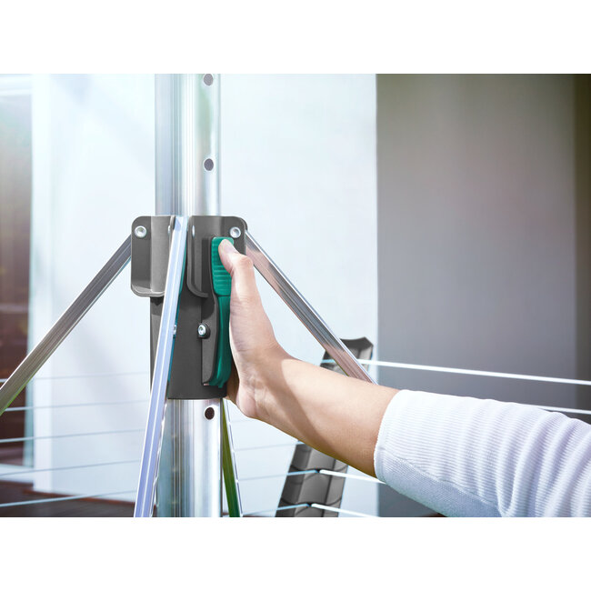 Leifheit Droogmolen Linomatic 600 Plus - incl. betonanker - Antraciet - 60m