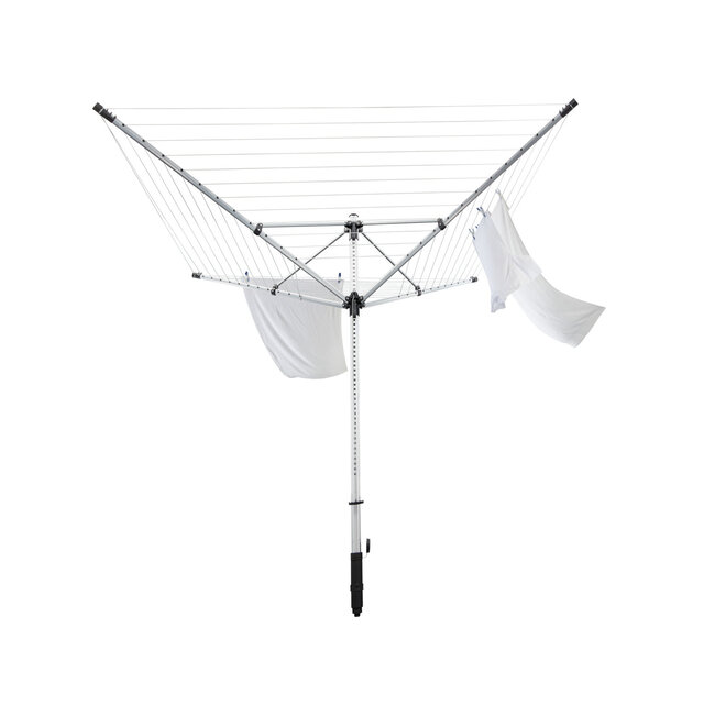 Leifheit Droogmolen Linolift 600 Evo - incl. betonanker en beschermhoes - 60m