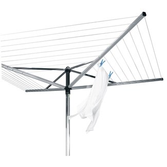 Brabantia Droogmolen Topspinner - incl. grondanker en beschermhoes - 50m Brabantia Droogmolen Topspinner - incl. grondanker en beschermhoes - 50m