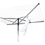 Brabantia Brabantia Droogmolen Topspinner - incl. metalen grondanker en beschermhoes - 50m
