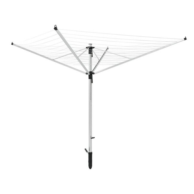 Leifheit Droogmolen Linolift 600 Quickstart - incl. grondanker en beschermhoes - 60m