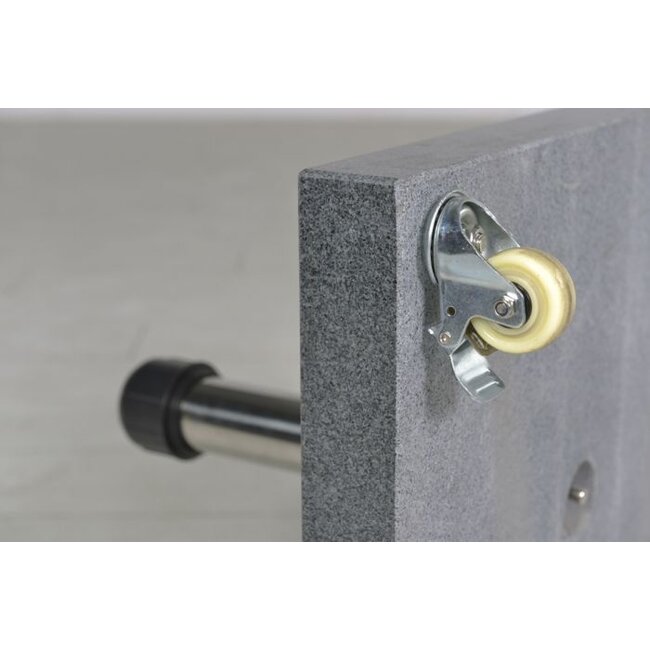 Sevilla verrijdbare voet op wielen 60kg - Droogmolen