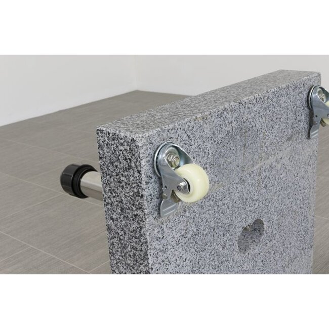 Sevilla verrijdbare voet op wielen 60kg - Droogmolen