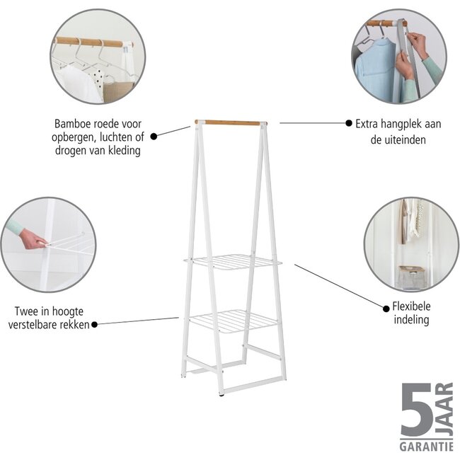 Brabantia Brabantia Linn Kledingrek -  Wit