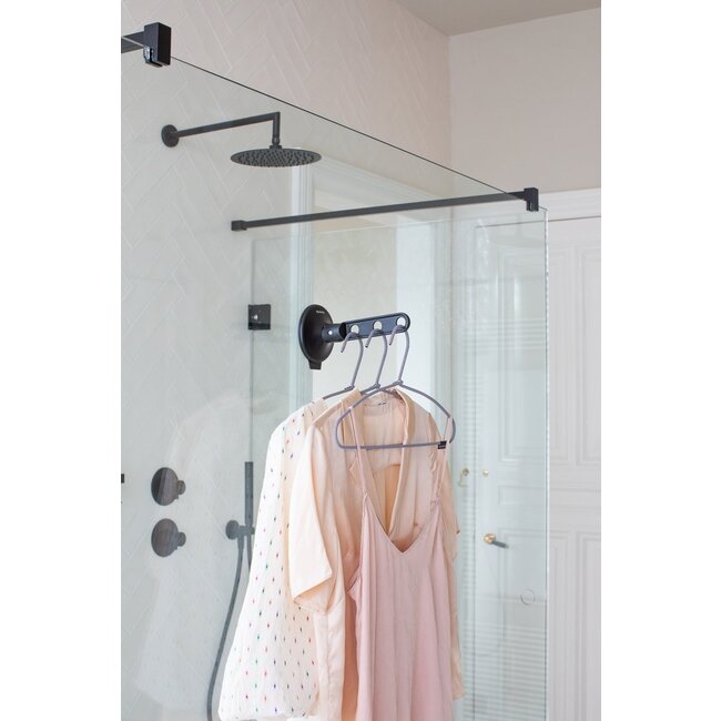 Brabantia Brabantia Inklapbare kledinghaak met zuignap