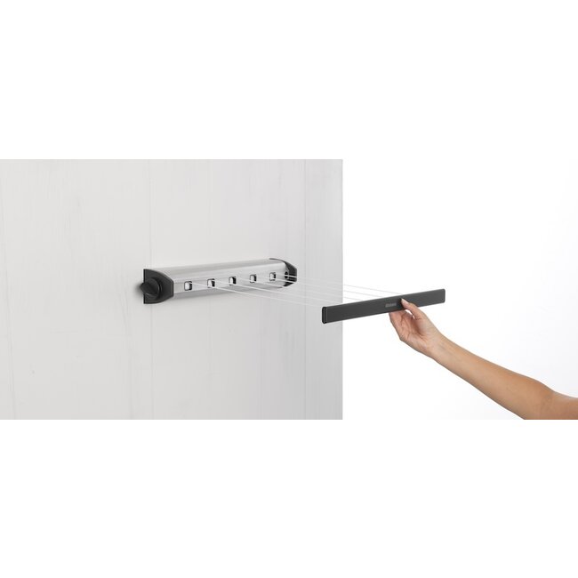 Brabantia Brabantia Roldrooglijn - 22 meter - Matt Steel