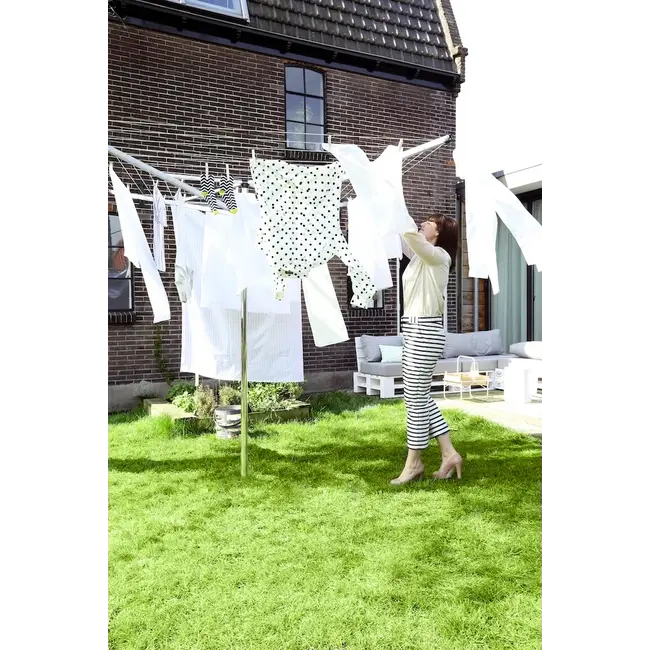 Brabantia Droogmolen Topspinner  - incl. grondanker - 40m