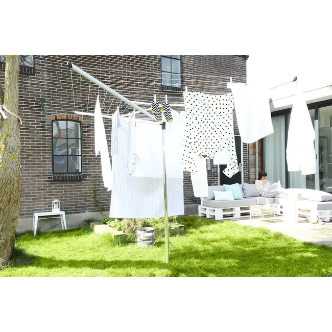 Brabantia Droogmolen Topspinner  - incl. grondanker - 40m