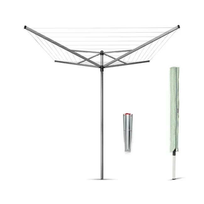 Brabantia Droogmolen Topspinner  - incl. grondanker - 40m