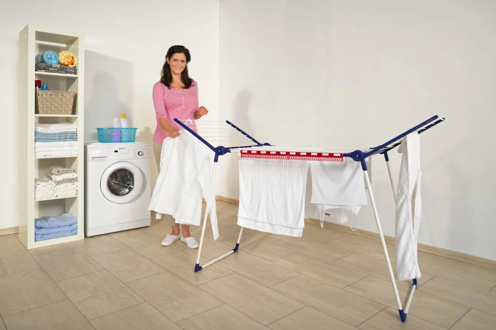 Hoeveel meter drooglengte heb je nodig op een droogrek?