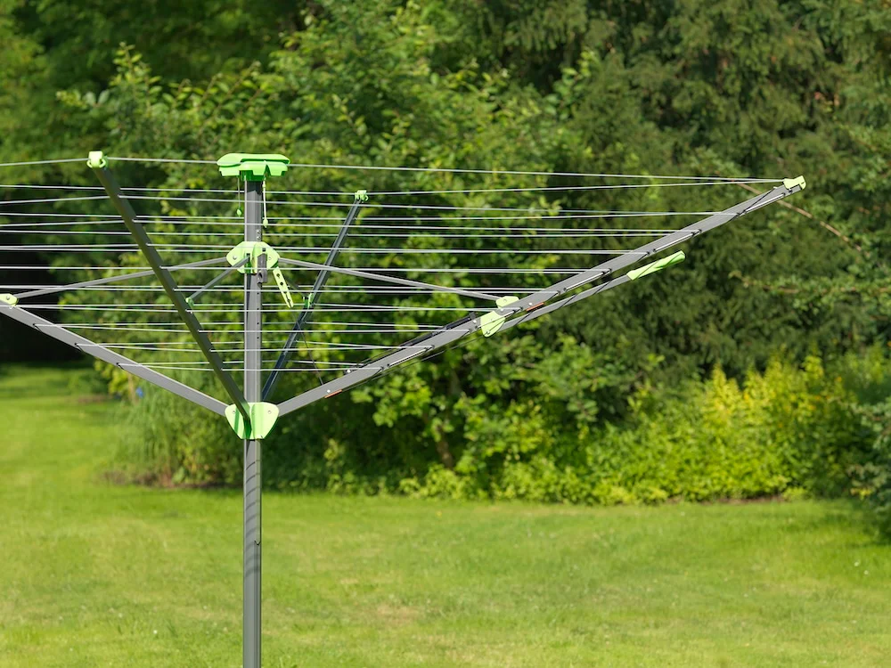 Wat zijn de voordelen van een droogmolen met automatische lijnaanspanning?