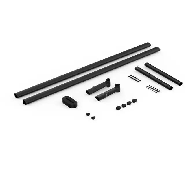 Brabantia Brabantia HangOut drooglijnen met palen 50m - Zwart