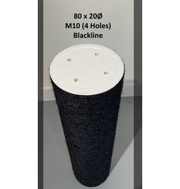 80x20 Blackline 4 Screws M10
