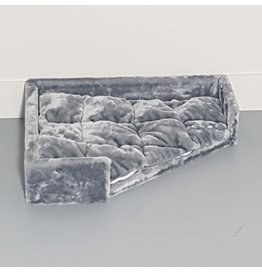 Lounge + Kussen Corner Coon Light Grey