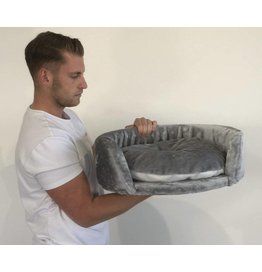 Ronde Zetel Ø50 + Kussen Light Grey