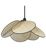 OPJET OPJET Hanglamp Evasion Riet Zwart Groot