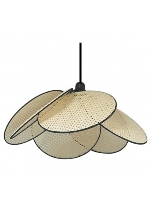 OPJET OPJET Hanglamp Evasion Riet Zwart Groot