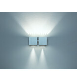 Milan Dau 80 Wandlamp 2 x G9 Geborsteld aluminium