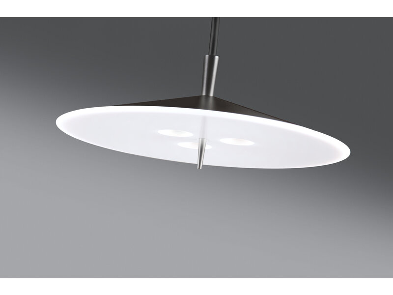 Milan Pla Hanglamp 20 Led antraciet grijs