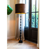 Light & Living Vloerlamp Ø18x135 cm GITAYA mat zwart