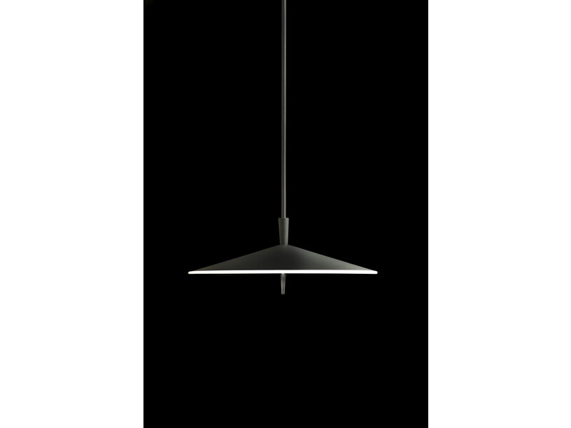 Milan Pla Hanglamp 20 Led antraciet grijs