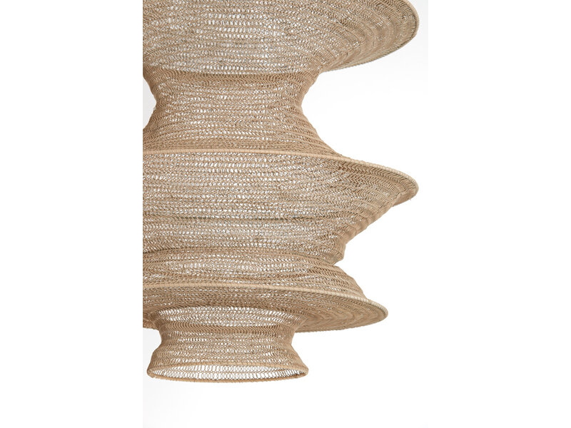 Light & Living Hanging lamp 48x82 cm NAKISHA sand