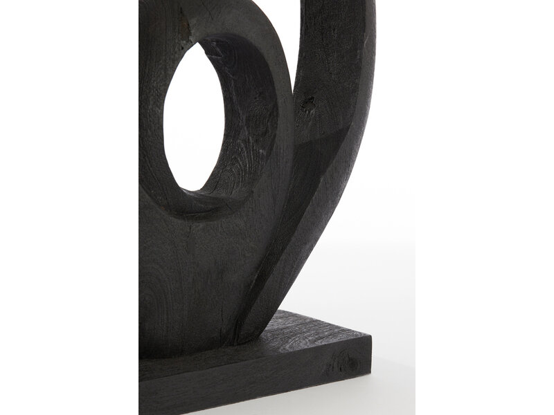 Light & Living Ornament 40x14x60 cm RANDA wood matt black