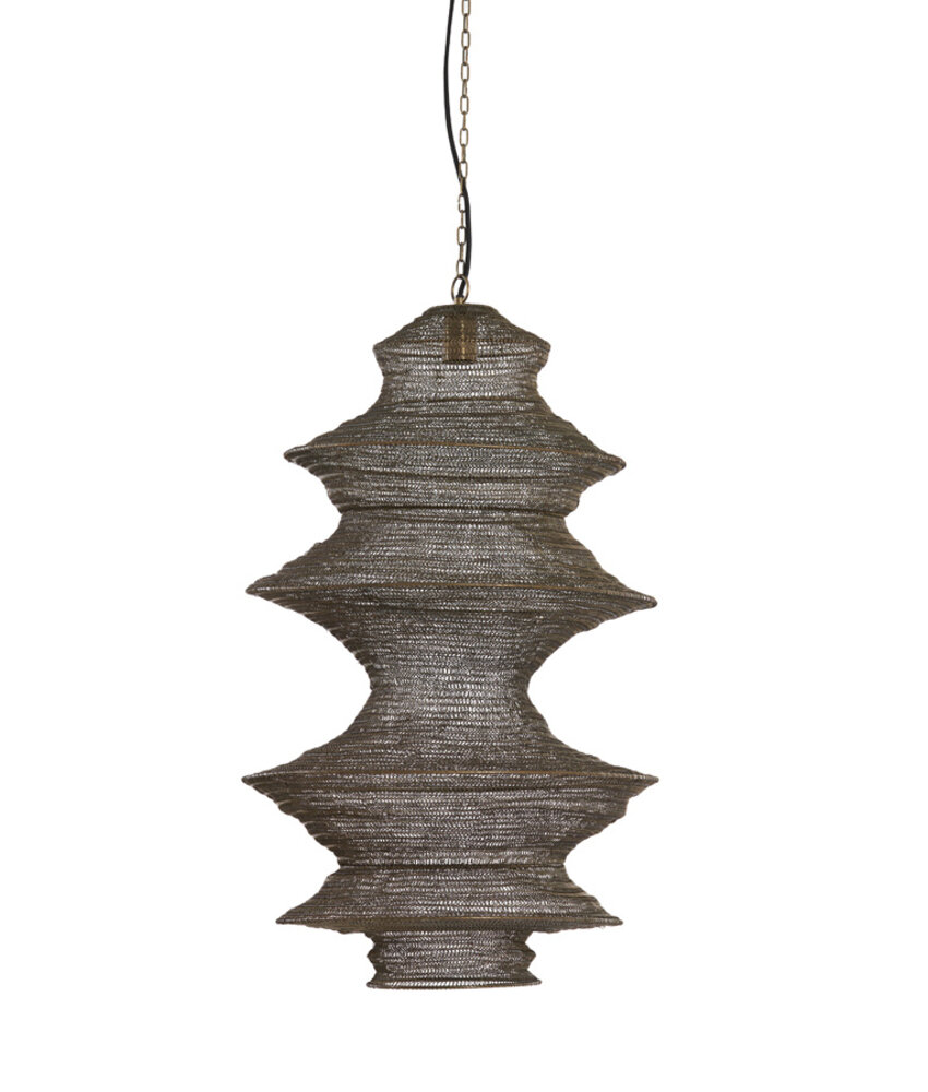 Light & Living Hanging lamp 48x82 cm NAKISHA antique bronze