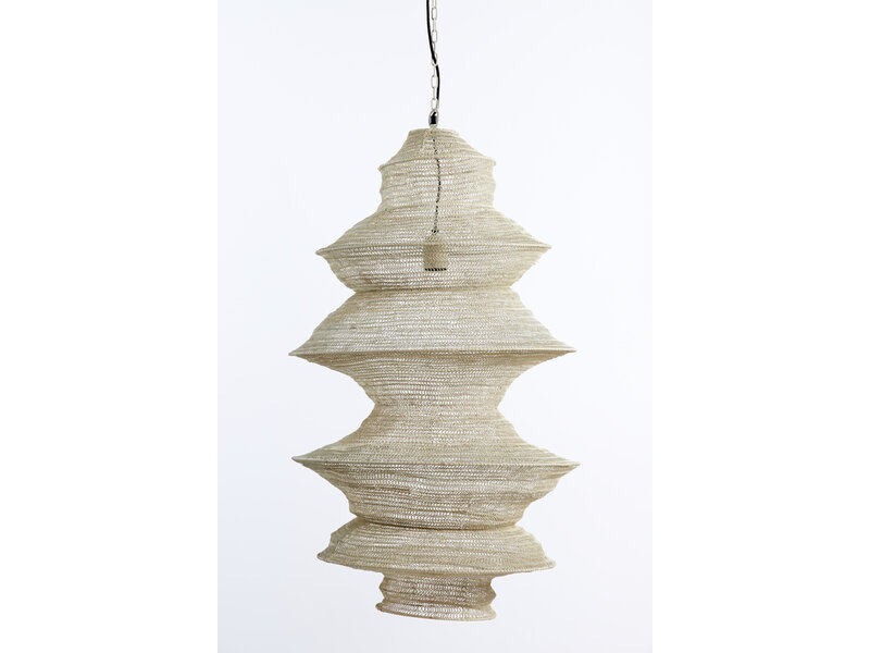 Light & Living Hanging lamp 48x82 cm NAKISHA light grey