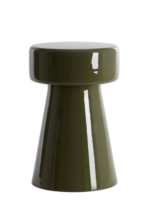 Light & Living Side table 29x47 cm DAKWA shiny dark olive green