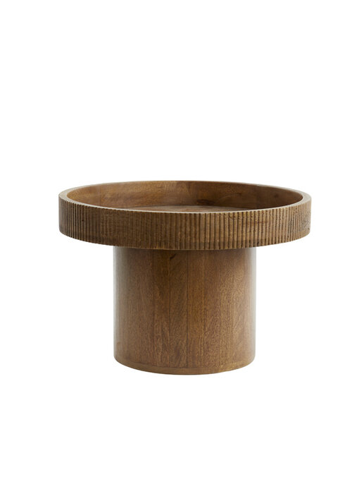 Light & Living Side table 50x35 cm KALOMO wood dark brown