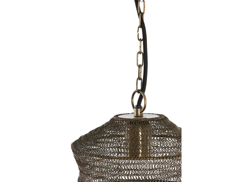 Light & Living Hanging lamp 40x70 cm NAKISHA antique bronze