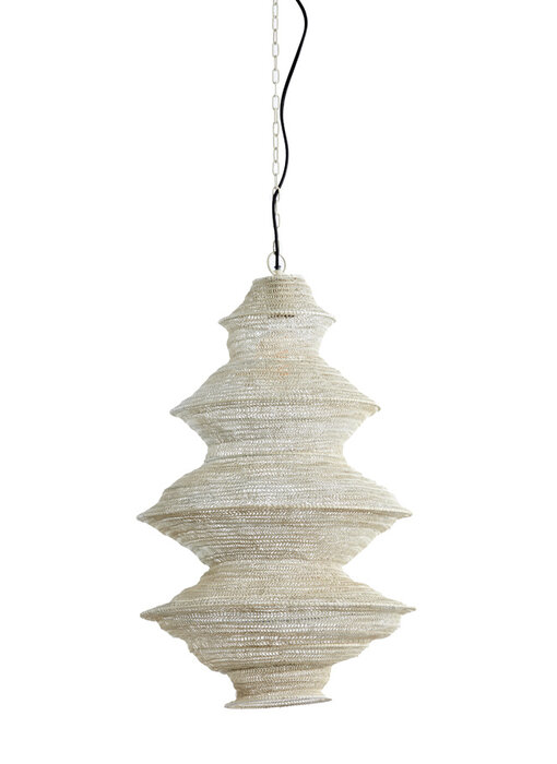 Light & Living Hanging lamp 40x70 cm NAKISHA light grey