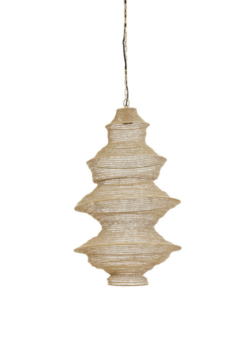 Light & Living Hanging lamp 40x70 cm NAKISHA sand